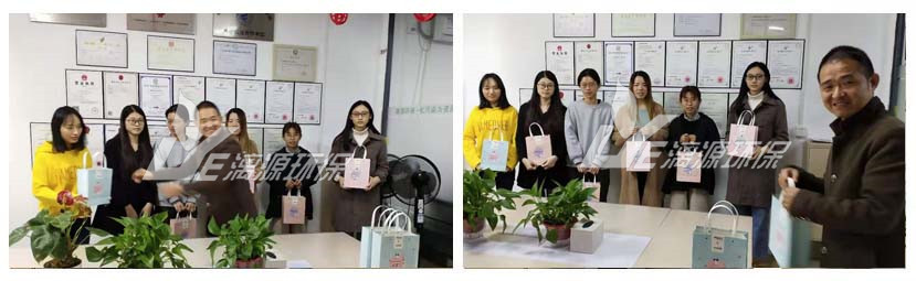 春和景明，萬象更新。值此三八婦女節(jié)來臨之際，漓源環(huán)保公司向全體職工致以節(jié)日的問候和親切的慰問，祝你們身體健康、工作順利、闔家幸福，永葆青春！